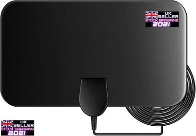 MIXED BRANDS Antenna TV digitale per interni HDTV Freeview 4K 1080P HD FM VHF UHF antenne finestra