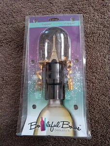 EIFFEL TOWER Bottle Stopper Topper and Stopper by Bottleful Bows - Picture 1 of 2