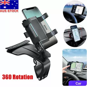 Car Mobile Phone Holder Rotating Universal GPS Multifunctional Bracket DashboaES - Picture 1 of 16
