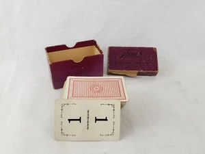 Antique 1913 Flinch Card Co. Game Complete In Original Box Kalamazoo, Michigan - Picture 1 of 5