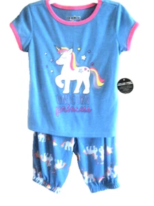 Conjunto Pijama Niñas Unicornio Talla 2T NUEVO - Imagen 1 de 2