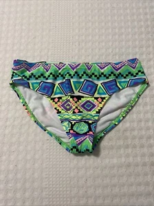 Op Bikini Bottoms Aztec Multicolor Girls 7-8 NWOT - Picture 1 of 7