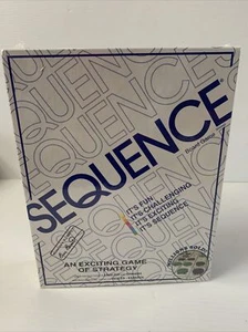 BRAND NEW ~ SEQUENCE #8002 Board Strategy Game 1995 JAX Factory SEALED ~FS - Picture 1 of 3