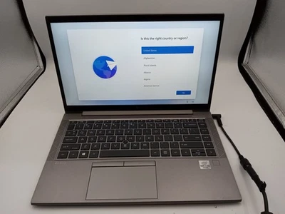 HP ZBook Firefly 14 G7 Laptop i7-10610U 32GB 128GB W11 Nvidia P520 - READ -RR - Image 1 of 4