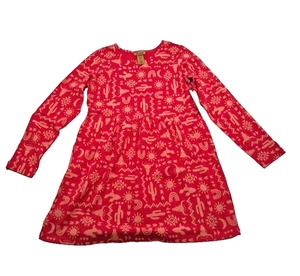 NEW Wrangler Western Knit Dress Girls XL / Women XS Red Southwest Aztec Cowgirl - Picture 1 of 13