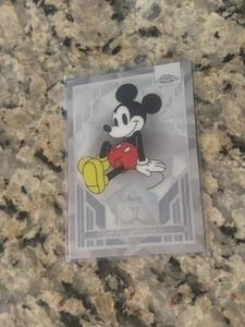 MICKEY MOUSE DISNEY TOPPS CHROME 100 CARD #1 - Foto 1 di 2