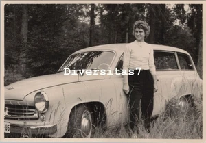 Foto, Blick auf einen Wartburg 311 Kombi D/88 - Bild 1 von 2