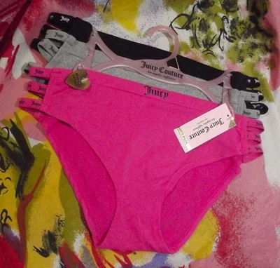 3 NOVAS CALCINHAS HIPSTER SUCULENTAS DE ALTA COSTURA JC4402 3PKJ LOGOTIPO CINTURA SEXY RECORTES LATERAIS L - Imagem 1 de 2