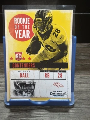 2013 Panini Contenders - Rookie of the Year Contenders Montee Ball #10 (RC) - Image 1 of 2