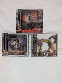 KOF The King of Fighters Neo Geo CD 96 97 98 with Obi Set 3 Ltd Editions