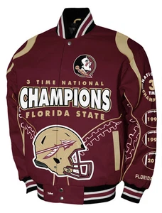 Florida State Seminoles Franchise Club Commemorative Twill Jacket - Picture 1 of 3