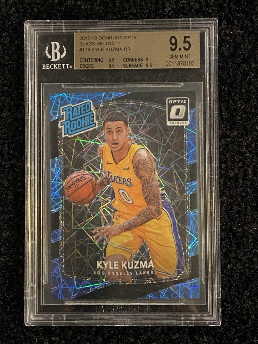 Kyle Kuzma Basketball Rookie Trading Cards & Accessories for sale