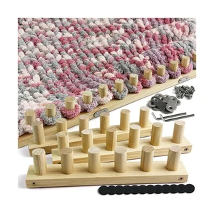 Chunky Blanket Loom Knitting Kit, 3-in-1 Adjustable Chunky Yarn Blanket Knit ... - Picture 1 of 8
