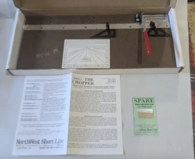 Herramienta de corte y inglete miniaturista NorthWest Short Line THE CHOPPER III #59-4 Foto 1 de 4