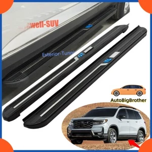Running Board Fits for Honda Passport 2019 2023 Side Step Nerf Bar Black Steps - Imagen 1 de 4