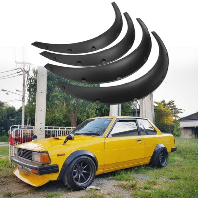Kit de arcos de rueda flexibles de carrocería ancha para guardabarros 4,5" para Toyota Corolla Ke70 Foto 1 de 4
