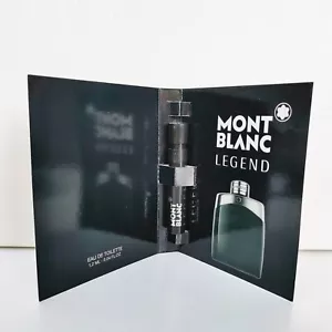 1x Mont Blanc Legend Eau de Toilette Cologne mini Spray for men, 1.2ml Brand New - Picture 1 of 4