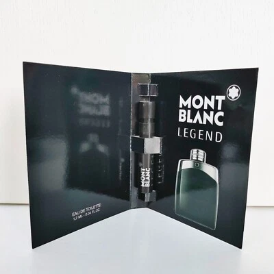 1x Mont Blanc Legend Eau de Toilette Cologne mini Spray for men, 1.2ml Brand New - image 1 of 4