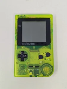 Nintendo Game Boy Pocket Extreme Green Translucent Console - Tested - Picture 1 of 3
