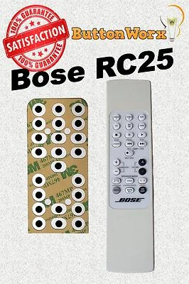 BOSE BW-RC25 RC-25 RC-2Z **KIT RIPARAZIONE PULSANTI** per telecomando lifestyle  - Immagine 1 di 4