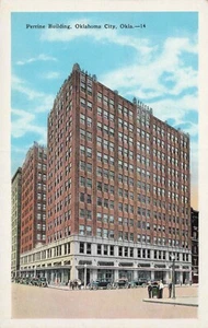 Perrine Building Oklahoma City, Oklahoma Vintage PC Unposted - Picture 1 of 2