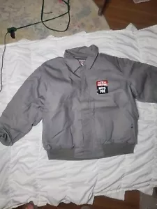 WALLS FR Flame Resistant Insulated Work Jacket Winter coat Heavy grey Mens 2XL - Picture 1 of 12