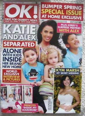 OK! Magazine. Issue 722. April 27 2010. Spring Special. Magazine only. - Image 1 of 4