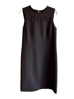 Vestido justo feminino Tory Burch sem mangas marrom escuro tamanho 8 - Imagem 1 de 4
