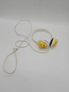 Toshiba Looney Tunes Tronics Tweety Stereo Headphones LT100TWE Warner Bros 1995 - Picture 1 of 5