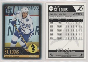 2012-13 O-Pee-Chee Black Rainbow Foil /100 Martin St Louis #364 HOF