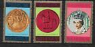 Bermuda 1978 Royal 25th Anniversary of QE11 Coronation Stamps MUH/MNH