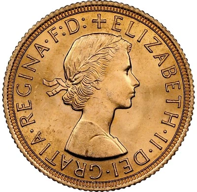 Great Britain - 1963 Elizabeth II Sovereign - NGC MS64 - SUPER PQ - LOOKS MS65+ - Image 1 of 4