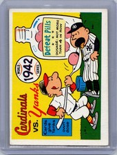 1970 Fleer World Series #39 1942 - Cardinals vs. Yankees PERFECT