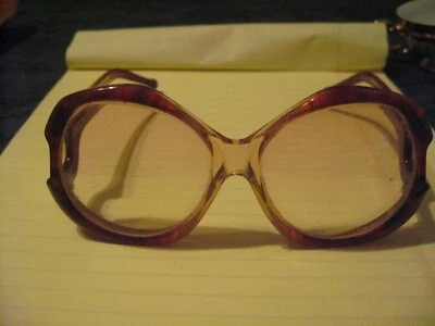 ÓCULOS DECORATIVOS VINTAGE FEITOS NA FRANÇA E.I 52-20 - Imagem 1 de 4