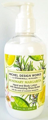 Michel Design Works Romero Margarita Loción para Manos y Cuerpo 8 fl. oz, NUEVO Foto 1 de 4