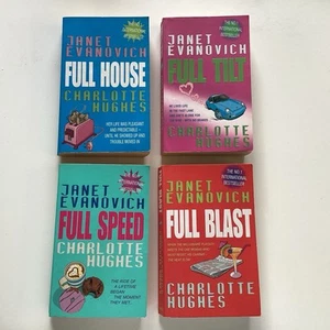 4 X Full Series Books by Janet Evanovich Charlotte Hughes Softcover Bundle - Picture 1 of 6