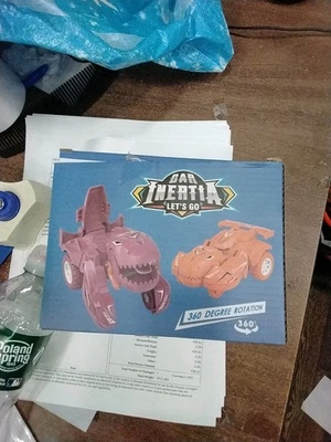 Smart Novelty 4PCS Friction Dinosaur CAR, 4COLORS Toys for Child - Image 1 of 3