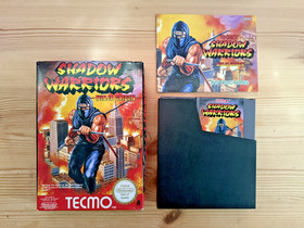 Ninja Gaiden Shadow Warriors NES PAL Boxed with Manual Grade A-