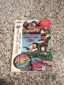 Sega Saturn 3 Pack: Virtua Fighter 2 Virtua Cop Daytona USA Mint Discs - Picture 1 of 5