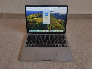 MacBook Air 13" (2020, M1) z 16 GB pamięci RAM i 96% pojemności - rzadki! - Zdjęcie 1 z 16