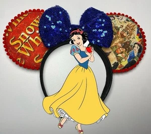 Orejas de ratón clásicas inspiradas en Blancanieves - Imagen 1 de 5