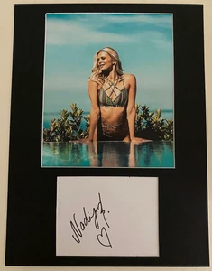 Nadiya Bychkova **HAND SIGNED** 16x12 montiertes Display ~ HANDSIGNIERT - Bild 1 von 1