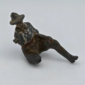 Britains Lead Farm Tractor Driver sitzend Figur Vintage Spielzeug Originallackierung - Bild 1 von 10