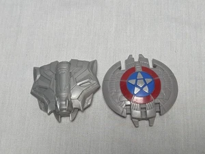Marvel Avengers Mech Strike Black Panther And Captain America Shields - Picture 1 of 2