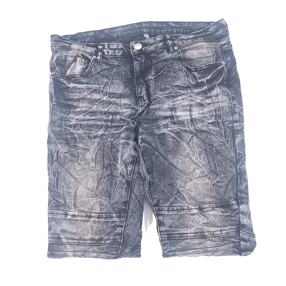 Akademiks Junior Jeans Black Acid Wash Size 13 - Image 1 of 4