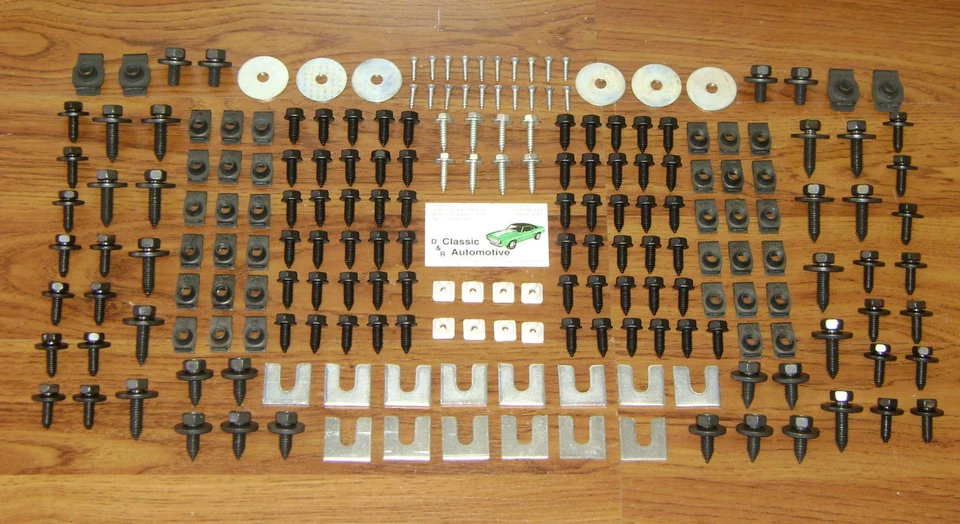 210pc Front Sheet Metal Hardware Kt Chevrolet Nova  Pickup Truck GMC Impala - Image 1 of 3