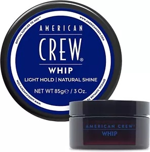 American Crew WHIP Hair Styling Cream - Light Hold Natural Shine 85g - Picture 1 of 1