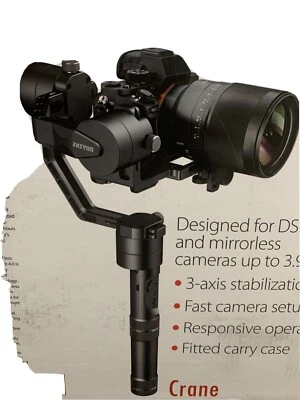 Estabilizador cardán de 3 ejes Zhiyun Crane V2 para cámara sin espejo y DSLR Foto 1 de 2