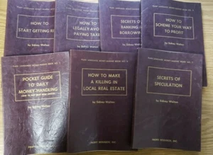 Plain Language Money Making Books No. 1-7, Paperbacks, Set of 7 by Sidney Walton - Picture 1 of 7