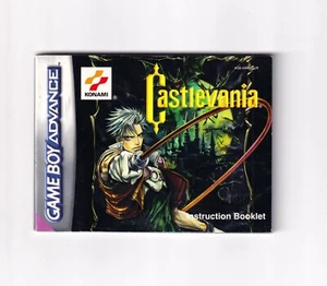 Castlevania Circle of the Moon Authentic GBA Manual Instruction Booklet Game Boy - Bild 1 von 2